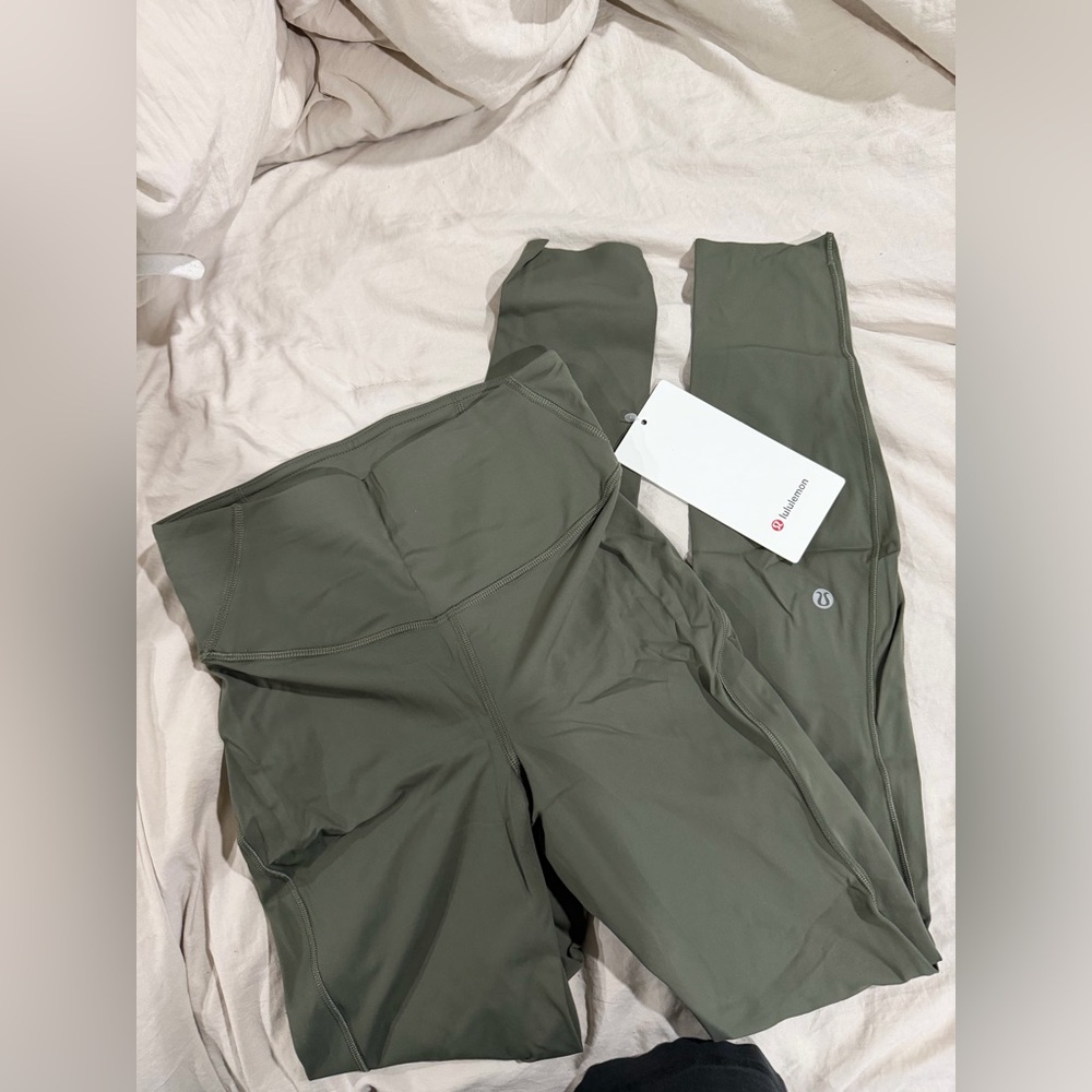 lululemon athletica Olive Green Leggings